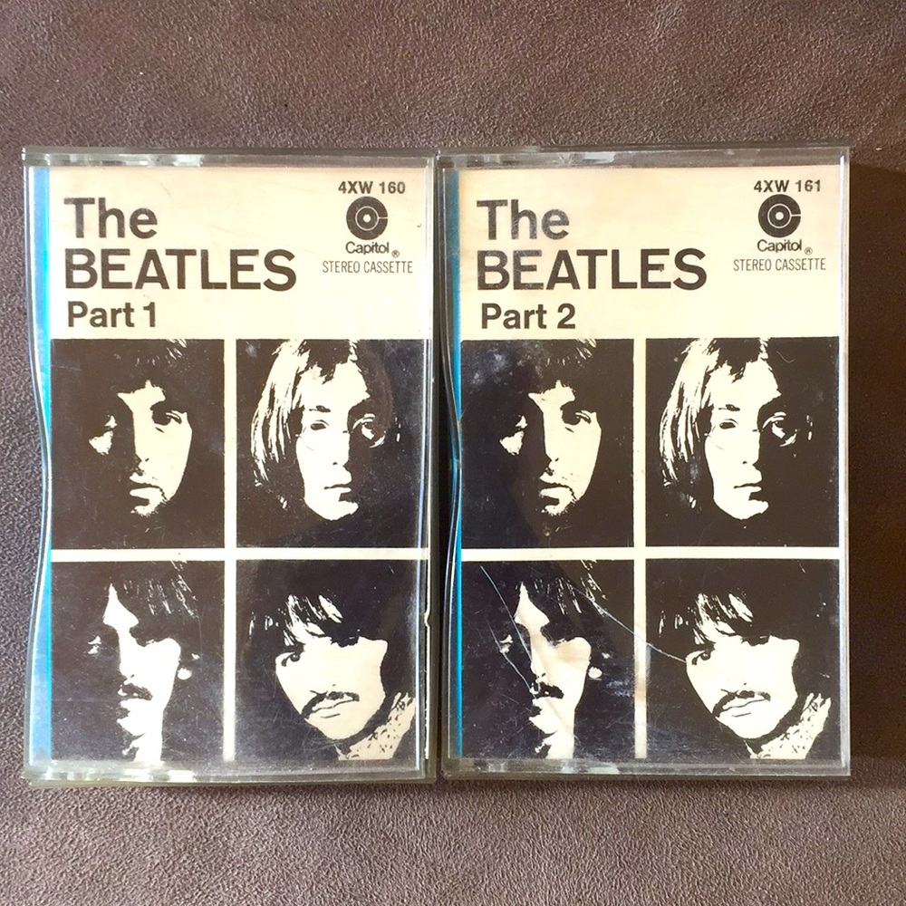 The Beatles Part 1 & 2 Stereo Cassette